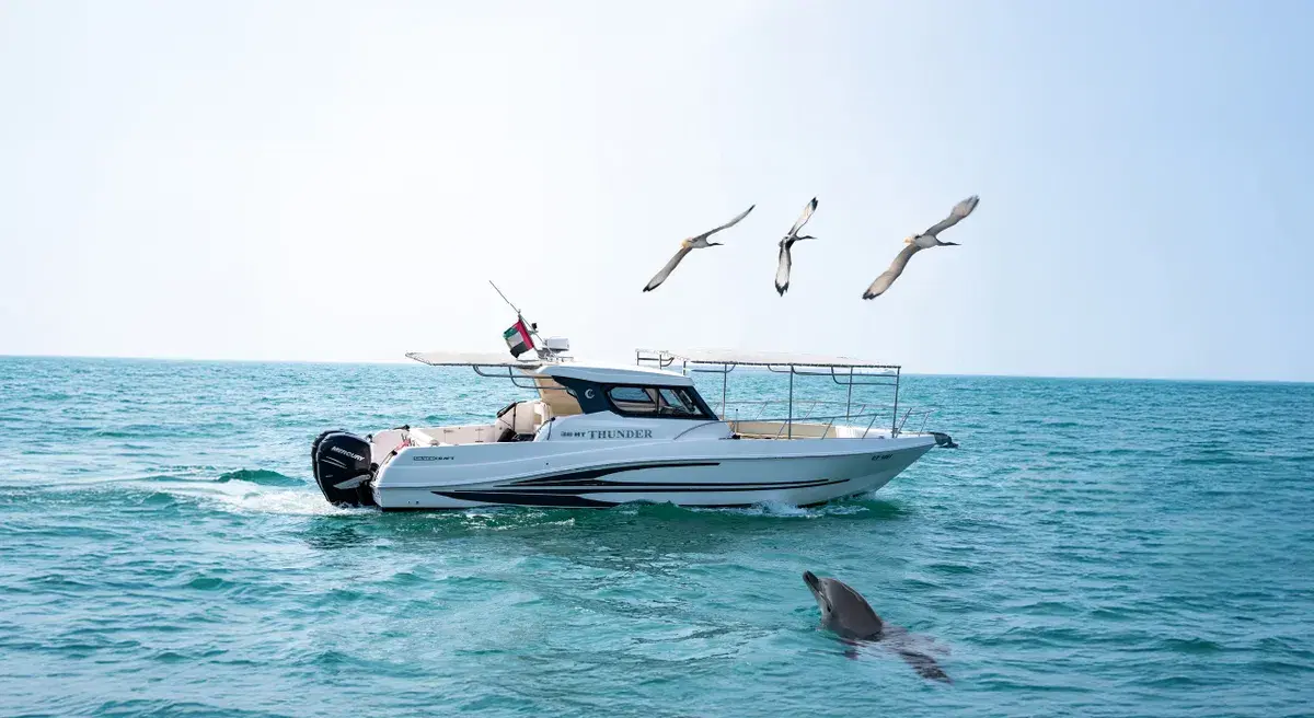 Thunder 36 ft available through primeyachtrental.com